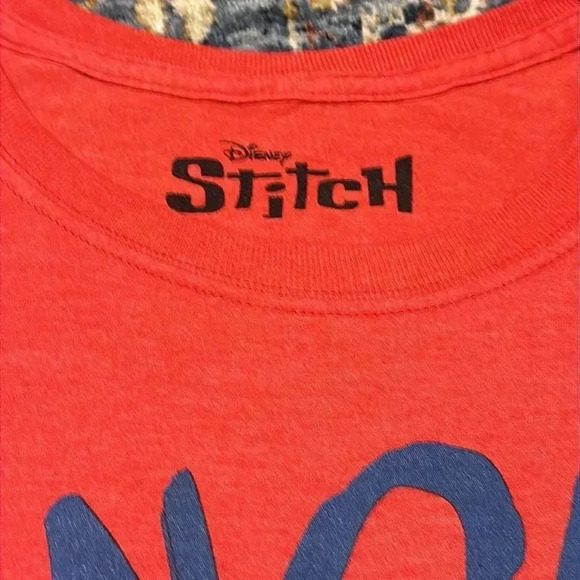 DISNEY STITCH red hangry short sleeve t-shirt ‼️multiple sizes available‼️ - Picture 3 of 4